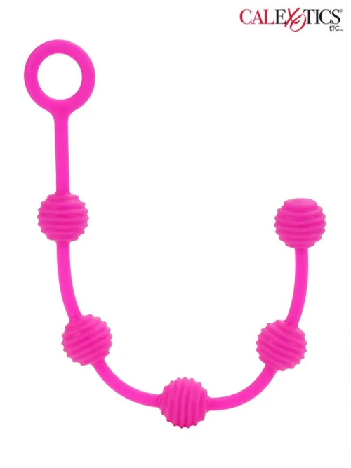 CalExotics Posh O Beads Pink Anal Toplar 4