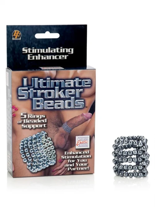 California Excotic Ultimate Boncuklu Penis Halkası 2