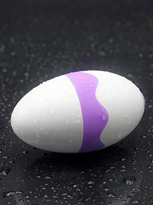 Gizli Yumurta Şeklinde Klitoris Dil Vibratörü Şarjlı 4