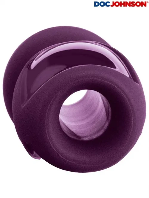 Doc Johnson Platinum The Stretch Large Tünel Plug Mor 2