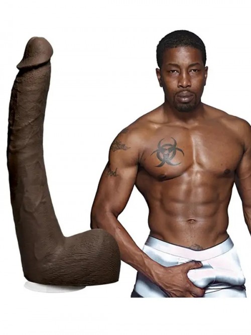 Signature Cocks Isiah Maxwell 10″ Ultraskyn Dildo 2
