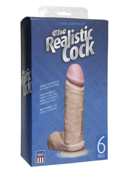 Doc Johnson 6″ Realistik Cock Ten 4