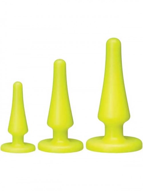 Doc Johnson Launch! Anal Başlangıç Seti Sarı