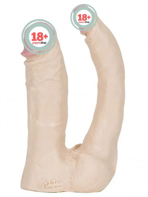 Doc Johnson Natural Double Penetrator Çift Başlı Realistik Penis
