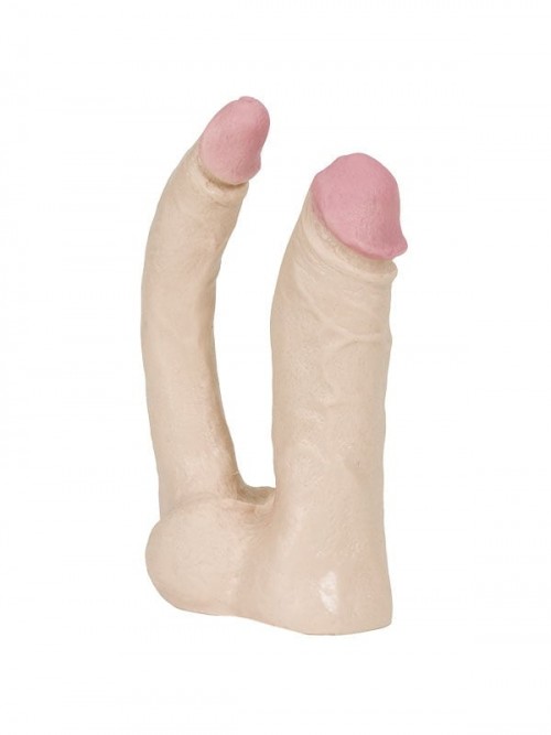 Doc Johnson Natural Double Penetrator Çift Başlı Realistik Penis 2