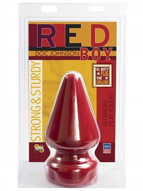 Doc Johnson Red Boy The Challenge XL Anal Plug 2