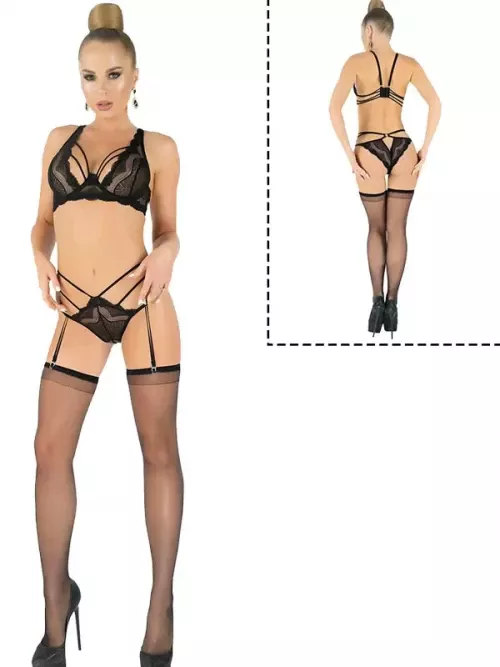 Dantelli Seksi Jartiyer Takım