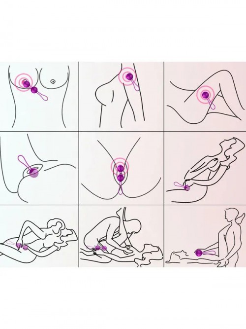 FoxShow M3 BenWa Uzaktan Kumandalı Şarjlı Orgazm Topları 4