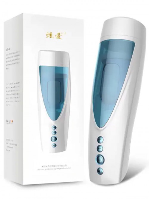 FoxShow M10 İleri Geri ve Dönme Hareketli Şarjlı Mastürbatör Ek Resim