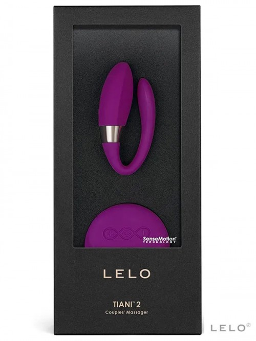 Lelo Tiani 2 Design Edition Deep Rose Çiftlere Özel Vibratör 6