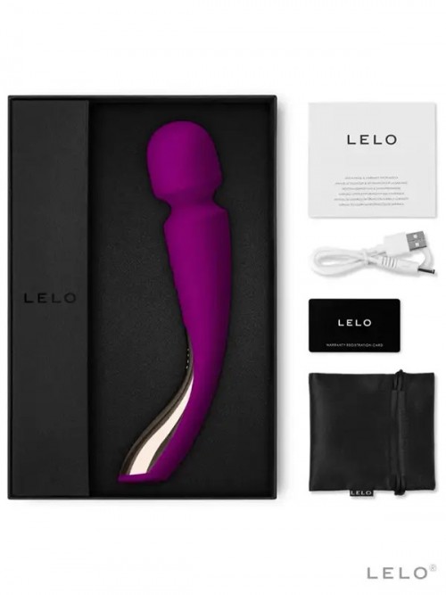 LELO Smart Wand 2 Large Deep Rose 6