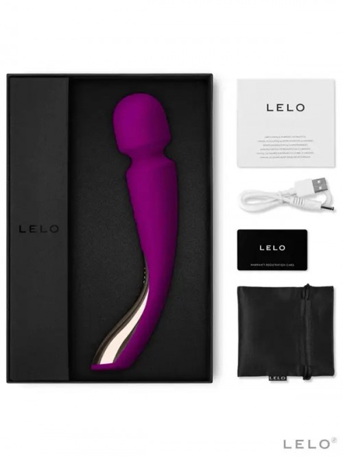 LELO Smart Wand 2 Medium Ultra Güçlü Wand Vibratör 5