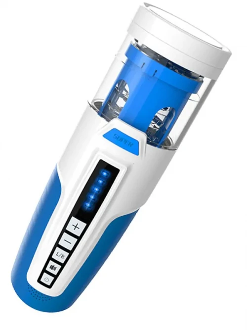 Leten SM370 Güçlü Sesli İleri Geri ve Dönme Hareketli Şarjlı Mastürbatör 2