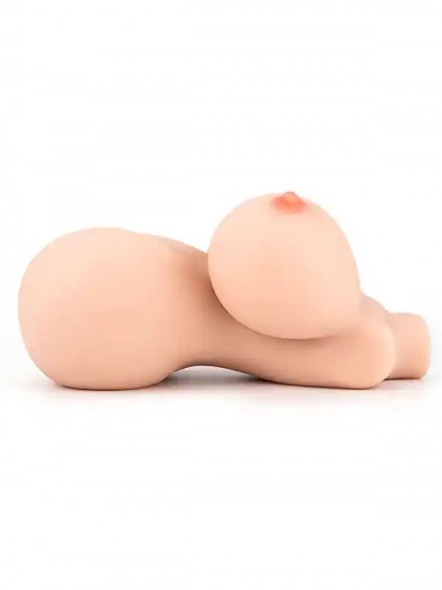 Kellis Real Büyük Göğüslü Çift Girişli Vücut Mastürbatör 5.5 kg 5