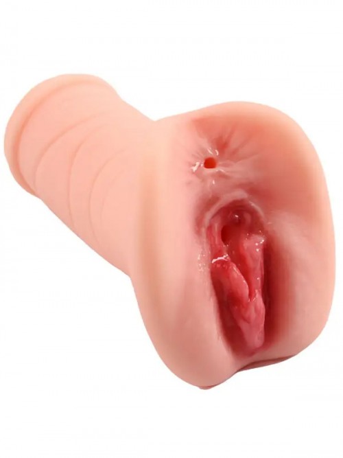 Anal ve Vajinal Çift Girişli Et Dokusunda Mastürbatör 5