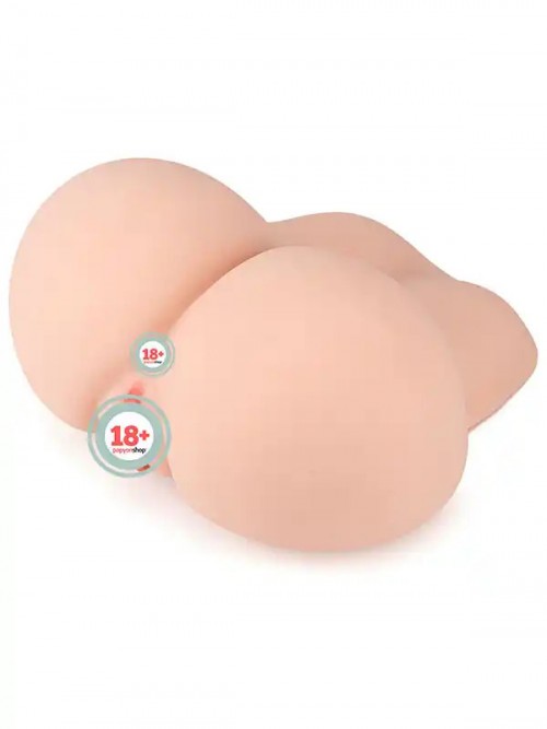 Bobo Hot Butt Anal Vajinal Çift Girişli Kalça Mastürbatör 2.5 kg