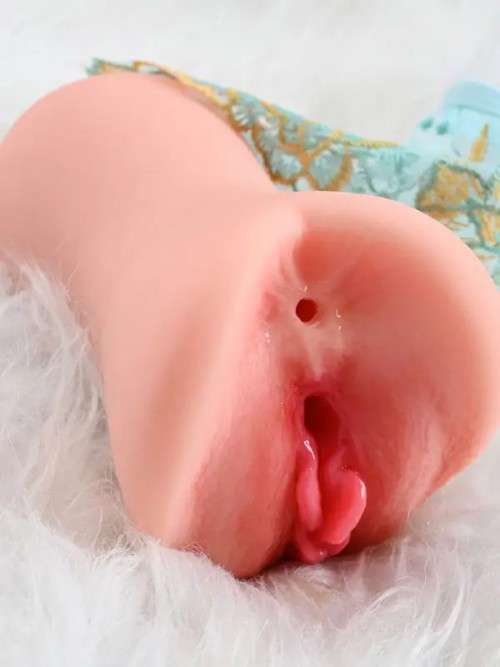 Çift Girişli Anal ve Vajinal Realistik Mastürbatör 3