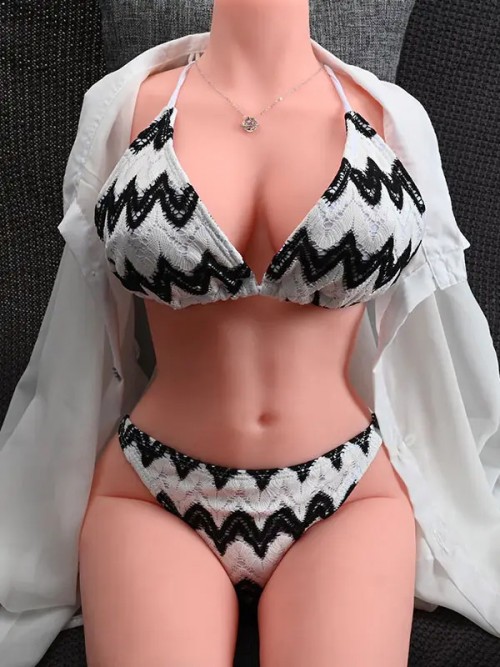 Nadia Gerçekçi Doku Tam Vücut Torso Mastürbatör 12 kg Ek Resim