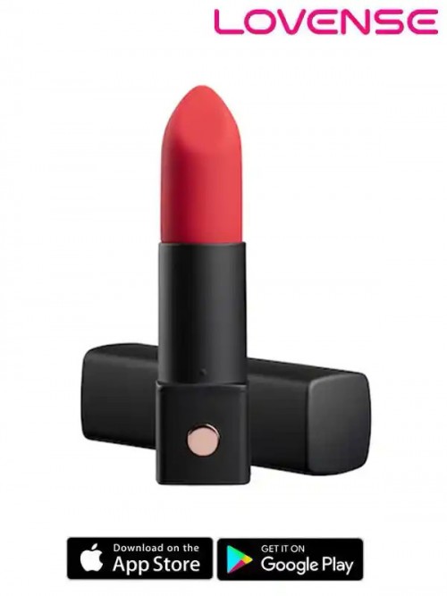 Lovense Exomoon Telefon ve Bluetooth Kontrollü Gizli Ruj Vibratör 3