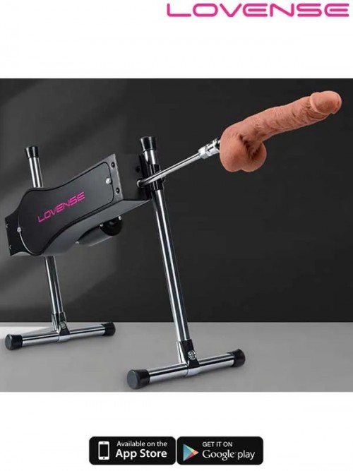 Lovense Sex Machine Telefon Kontrollü Ayarlanabilir Seks Makinesi 4