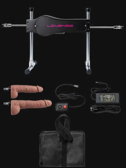 Lovense Sex Machine Telefon Kontrollü Ayarlanabilir Seks Makinesi 3
