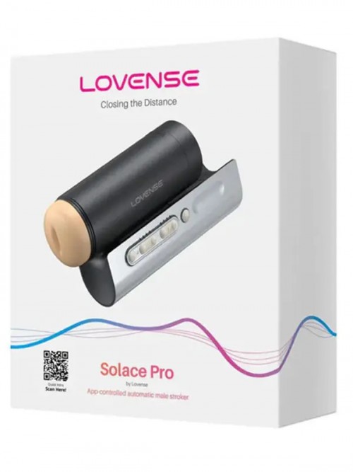 Lovense Solace Pro AI Destekli Telefon Kontrollü İleri Geri Hareketli Mastürbatör Ek Resim