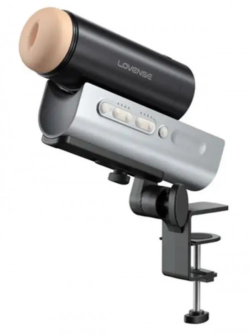 Lovense Solace Pro AI Destekli Telefon Kontrollü İleri Geri Hareketli Mastürbatör 4