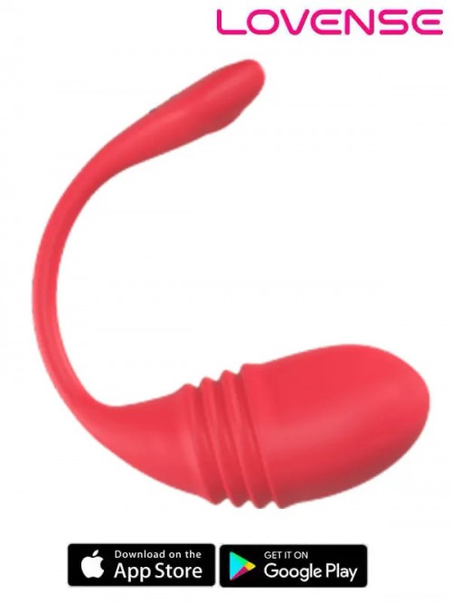 Lovense Vulse Telefon Kontrollü Giyilebilir İtme Hareketli Vibratör 4