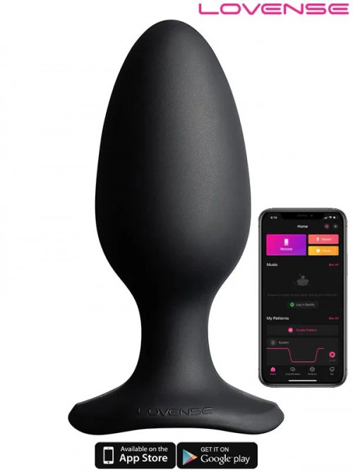 Lovense HUSH 2 Telefon ve Bluetooth Kontrollü Anal Plug 2.25″