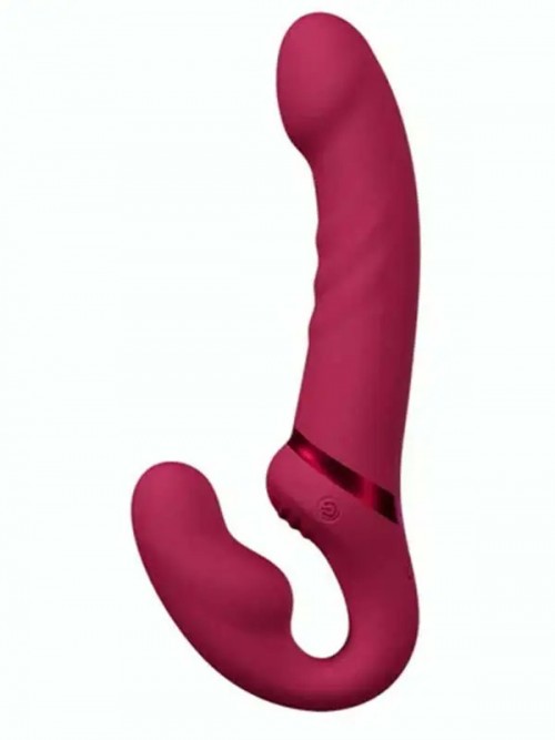 Lovense Lapis App Control Flexible Double Vibrating Strapless Strap-on 3