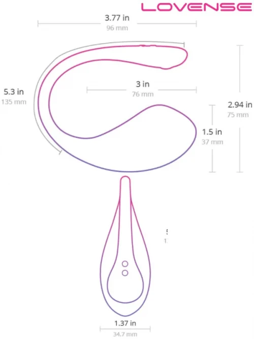 Lovense LUSH 3 Yeni Nesil Telefon ve Bluetooth Kontrollü Vibratör 3