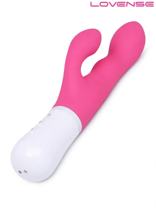 Lovense Nora Çiftler için Bluetooth ve Telefon Kontrollü Rabbit Vibratör 4