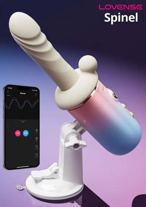 Lovense Spinel Uygulama Kontrollü Seks Makinesi