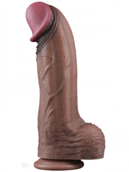 Lovetoy 13” Dual Layered Silicone Cock XXL 33 cm 2