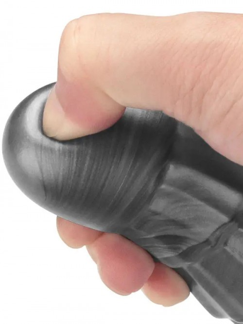 Lovetoy 14.5” King Sized Vibrating Vibrax Slider Titreşimli Şarjlı Anal Dildo 37cm 5