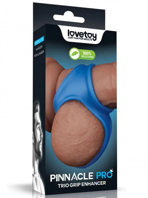 LoveToy Pinnacle Pro Trio Grip Enhancer Sleeve Ek Resim