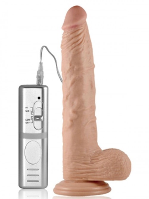 LoveToy Real Extreme Realistik Titreşimli Dildo 24 cm 2