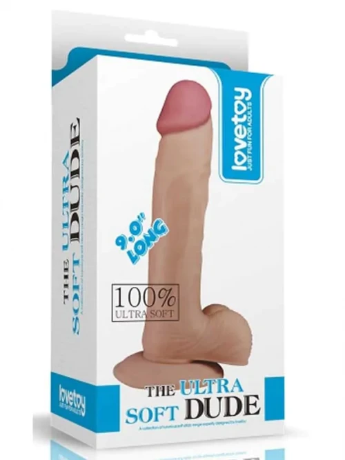 LoveToy The Ultra Soft Dude Realistik Dildo 22 cm 6
