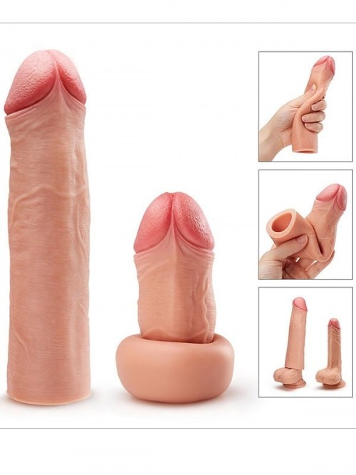 Gerçekçi Doku 18 cm Uzunluğunda 5 cm Dolgulu Kılıf 3