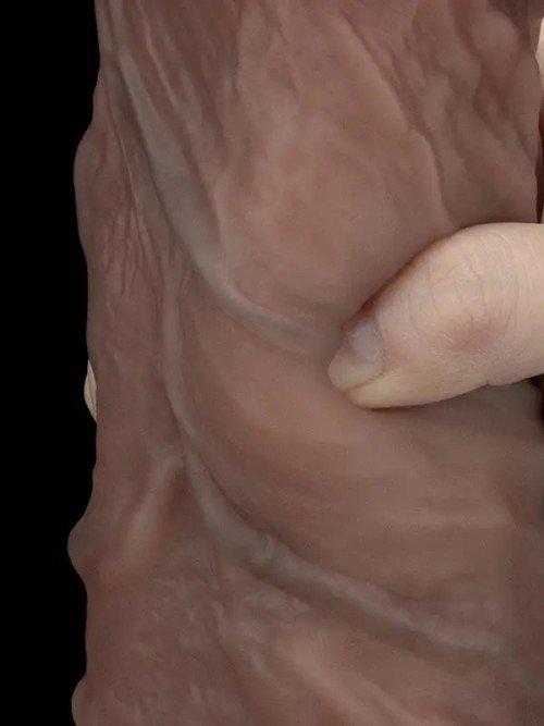 Lovetoy 10.5” Dual Layered Silicone Cock XXL 27cm Ek Resim