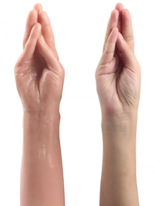 Lovetoy 13.5″ King Size Realistic Magic Hand El Dildo 35 cm 3