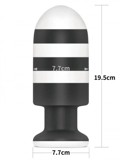 LoveToy 7.5” X-Missioner Butt Plug 19.5cm 2