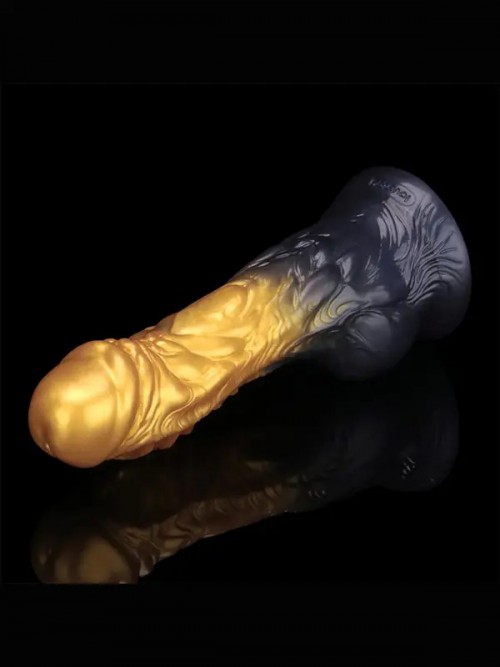Lovetoy 8” Dual Density Silicone Şişirilebilir Monster Dildo Ek Resim