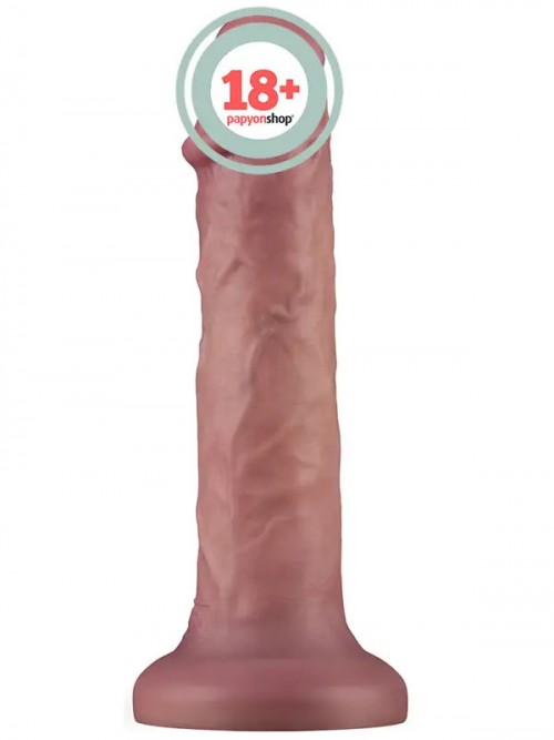 Lovetoy 8” Vibrating Dual Density Power Cock Şarjlı Titreşimli Dildo 20cm