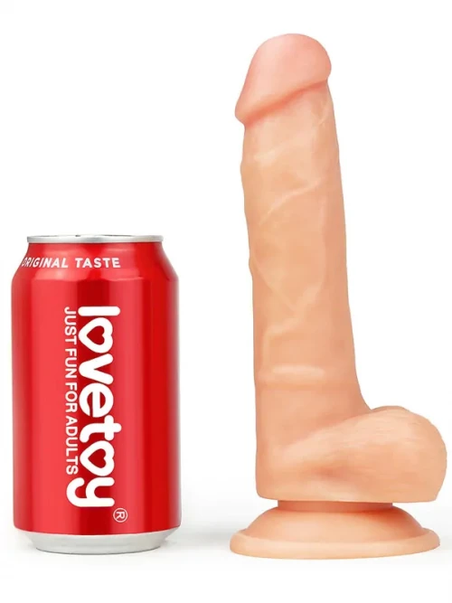 LoveToy Easy Strapon Set Belden Bağlamalı İçi Dolu 20 cm Ek Resim