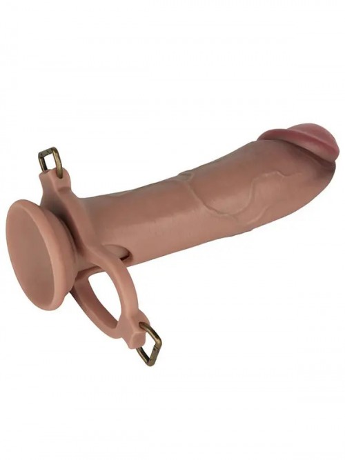 LoveToy Ingen 10” Enhanced Set L/XL/2XL İçi Boş Belden Bağlamalı Penis 23.6cm Ek Resim
