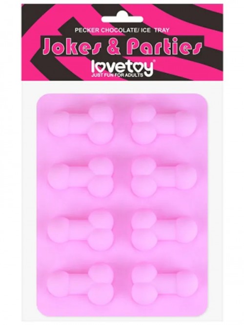 Lovetoy Pecker Chocolate Ice Tray Penis Şeklinde Buz Kalıbı