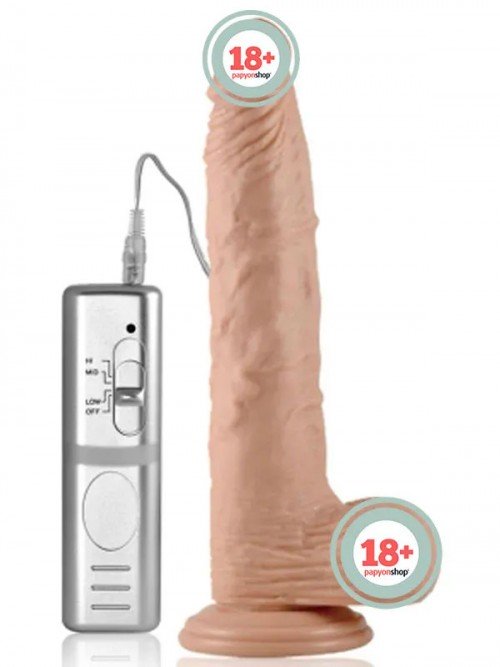 LoveToy Real Extreme Realistik Titreşimli Dildo 24 cm