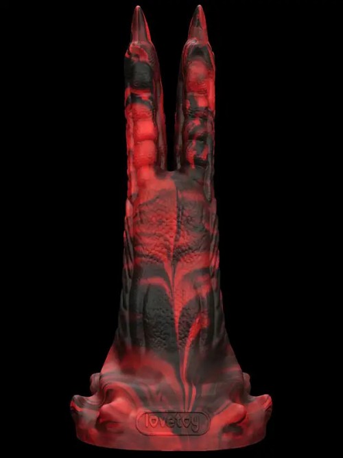 Lovetoy Savage Charm Double Claw Şarjlı Titreşimli Monster Dildo 4