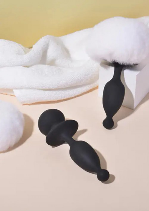 Magic Bunny Tavşan Kuyruğuna Sahip Telefon Kontrollü Eğlenceli Anal Plug 5